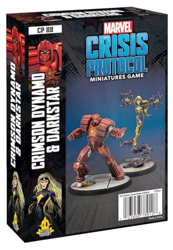 Atomic Mass Games Crimson Dynamo & Dark Star: Marvel Crisis Protocol Miniature Gioco Età 14+ 2 Giocatori 45 Minuti Tempo Di Gioco, Ffgcp88