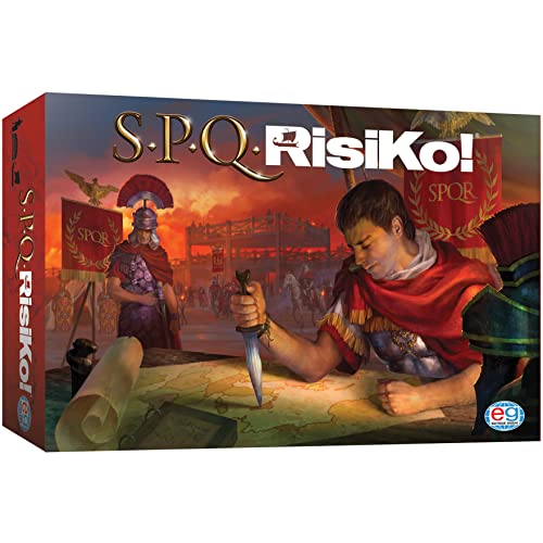 Spin Master Games Editrice Giochi, Spqrisiko Gioco Da Tavolo. Il Gioco Di Strategia Più Giocato In Italia, Ambientato Nell'Antico Impero Romano, Dagli