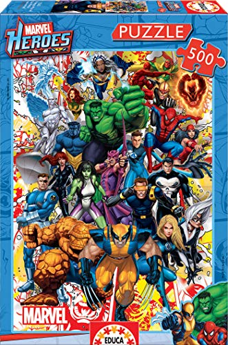 Educa - 15560 500 - Marvel Heroes