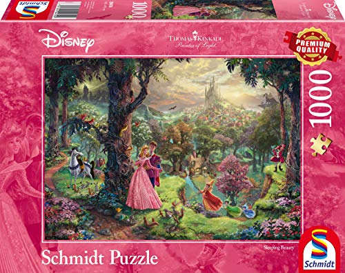 Schmidt Spiele Cgs_59474 Thomas Kinkade Disney Puzzle, Multicolor