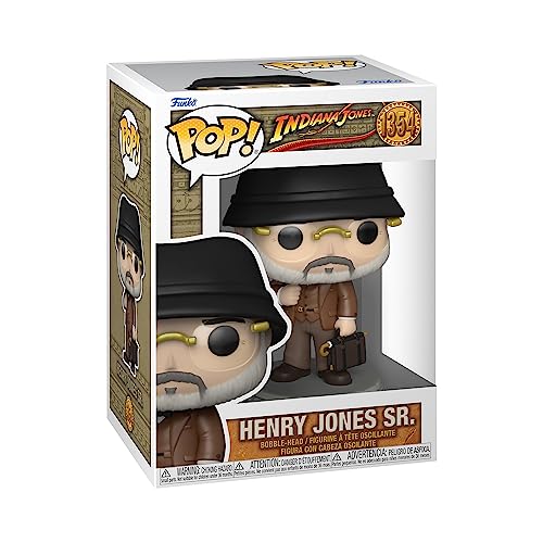 Funko Pop! Movies: Indiana Jones - Henry Jones Sr- Figura In Vinile Da Collezione - Idea Regalo - Merchandising Ufficiale - Giocattoli Per Bambini E A