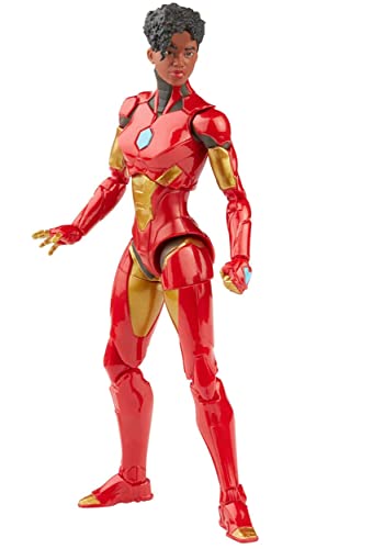 Marvel Hasbro Legends Series, Action Figure Ironheart Alta 15 Cm Con Design E Articolazioni Di Alta Qualità, Con 5 Accessori E 1 Elemento “Crea Un Per