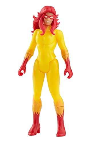 Marvel Hasbro Legends Series, Retro 375 Collection, Marvel'S Firestar, Action Figure Collezionabile Da 9,5 Cm, Dai 4 Anni In Su