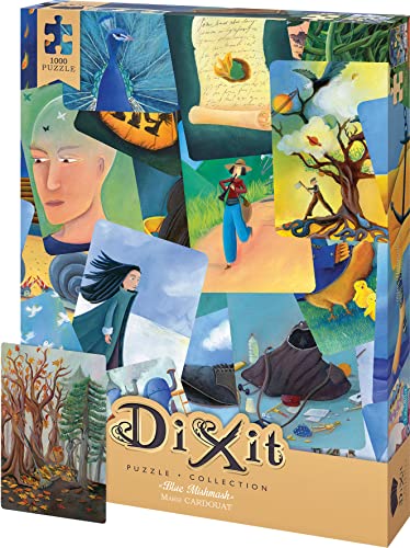 Asmodee Dixit Puzzle, Blue Mishmash, Puzzle Da 1000 Pezzi, 48X68 Cm, Edizione In Italiano