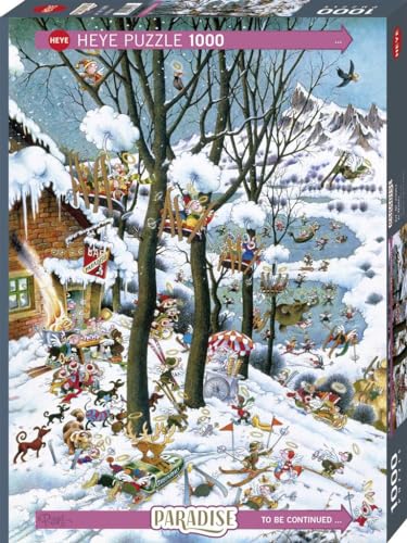 Heye- Puzzle, Colore Argento, 299613