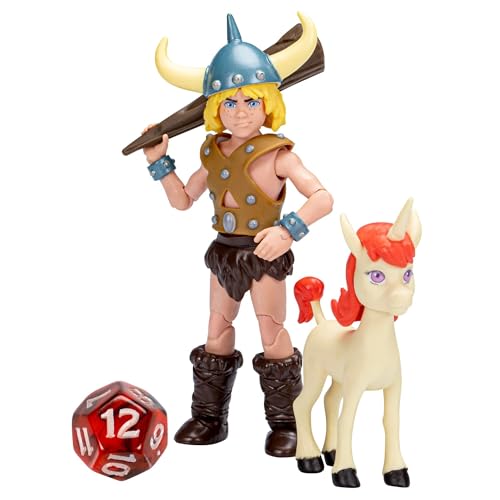 Dungeons &Dragons Cartoon Classics Bobby & Uni, Action Figures; D Toys, In Scala Da 15,2 Cm, Multicolore