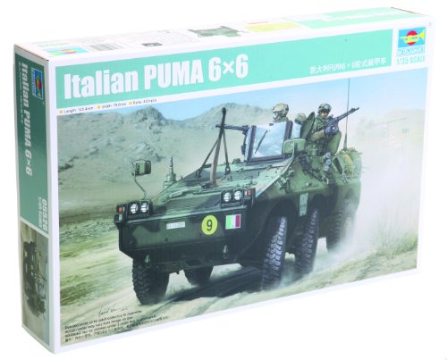 Trumpeter 05526 - Camionetta Militare Italian Puma 6 X 6 Wheeled Afv, Scala: 1:35