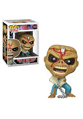 Funko Pop! Rocks: Iron Maiden - Piece Of Mind - (Skeleton Eddie) - Figura In Vinile Da Collezione - Idea Regalo - Merchandising Ufficiale - Giocattoli