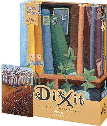 Asmodee Dixit Puzzle, Richness, Puzzle Da 500 Pezzi, 34X48 Cm, Edizione In Italiano