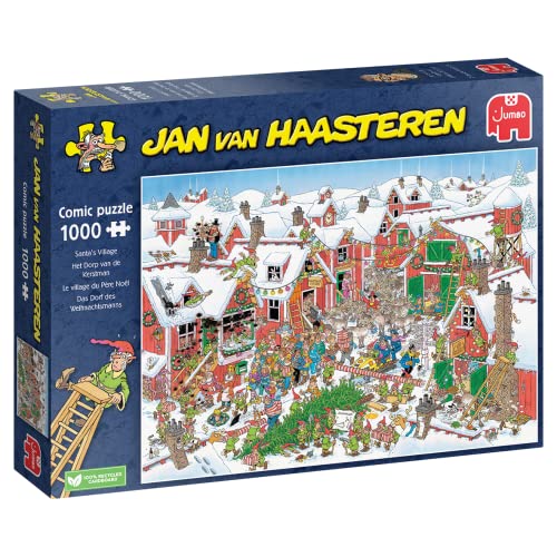 Jan Van Haasteren Jumbo Spiele Santa'S Village 1000 Pezzi – Puzzle Per Adulti, 20075