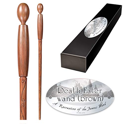 The Noble Collection Death Eater Character Wand (Brown)