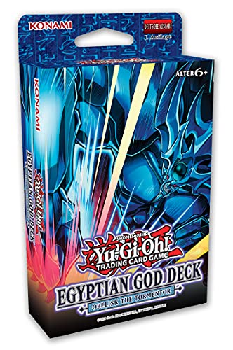 Yu-Gi-Oh! Trading Card Game- Yu-Gi-Oh Ponte Egiziano Obelisco Dei Tormentatori-Edizione Tedesca, Multicolore, Egyptian God Deck: Obelisk