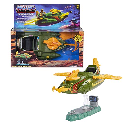 Masters Of The Universe - Wind Raider Veicolo Per Giocare Con I Motu E Metterli In Mostra, Gyy34