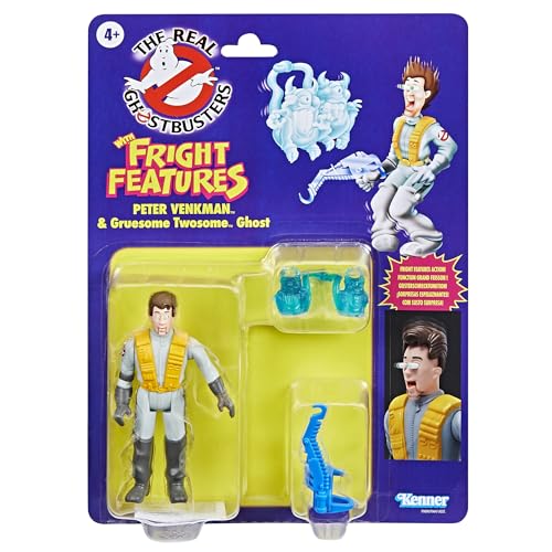 Ghostbusters Kenner Classics The Real Peter Venkman & Gruesome Twosome Ghost Toys, Action Figure Retrò, Giocattoli Per Bambini Dai 4 Anni In Su