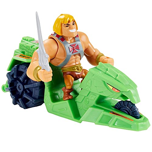 Masters Of The Universe Eternia Minis He-Man & Ground Ripper, 3-In Character For Storytelling Play And Display, Gift For Motu Fans Ages 6 Years And Ol