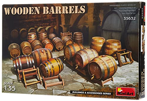 Miniart 1:35-Botti In Legno, Ma35632