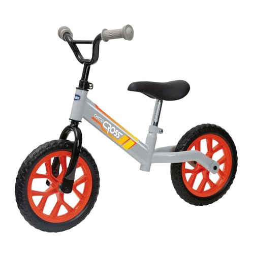 Chicco Bicicletta Bambini Senza Pedali 3-5 Anni, Bici Senza Pedali Per L'Equilibrio, Con Manubrio E Sellino Regolabili, Max 25 Kg, Giochi Bambini 3-5