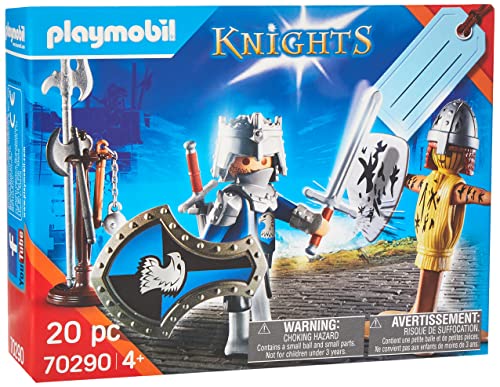 Playmobil Knights 70290, Gift Set Cavalieri, Dai 4 Anni