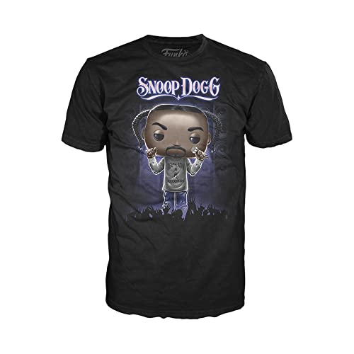 Funko Boxed Tee: Snoop Doggy Dogg - Extra Large - (Xl) - T-Shirt, Maglietta Vestiti A Maniche Corte - Idea Regalo Per Gli Adulti Uomini E Donne - Merc