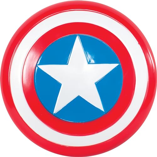 Rubies Scudo Ufficiale Per Bambini Della Serie Marvel Avengers Assemble 12 Di Capitan America, Taglia Unica
