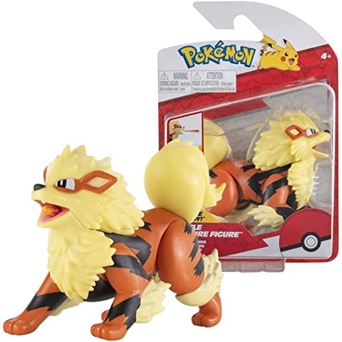 Pokemon Personaggi 10-12 Cm, Arcanine – Giochi Nuovo 2021 – Figurine Action Figure - Licenza Ufficiale Giocattoli