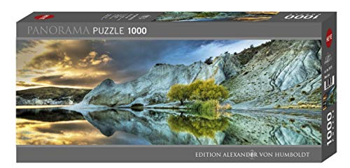 Heye- See Puzzle Panoramico Blue Lake, 1000 Pezzi, Multicolore, 29715