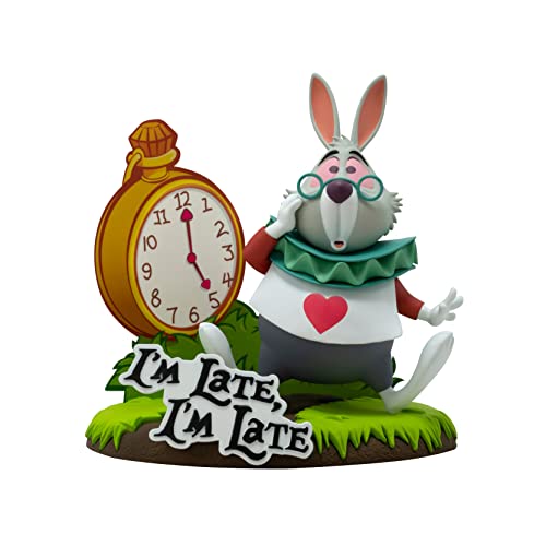 Sfc Super Figure Collection Abystyle Studio - Statuetta Disney Coniglio, Colore: Bianco