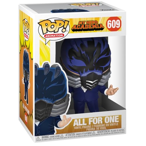 Funko Pop! Vinyl Animation: My Hero Academia (Mha) - (Mha) - All For One For One - Figura In Vinile Da Collezione - Idea Regalo - Merchandising Uffici