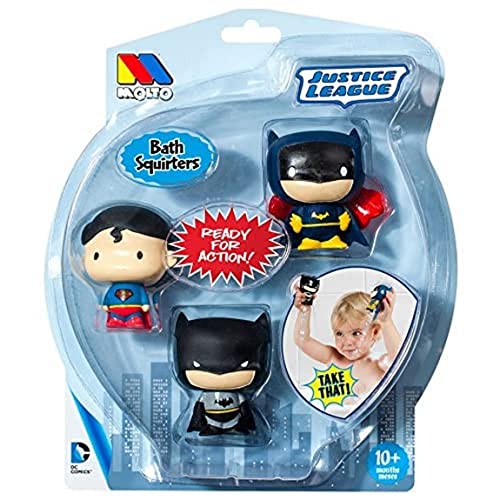 M Molto Superhero Set Bath Squirters - Justice League