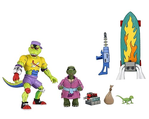 7" Tmnt Cartoon Ultimate Mondo Gecko Figura