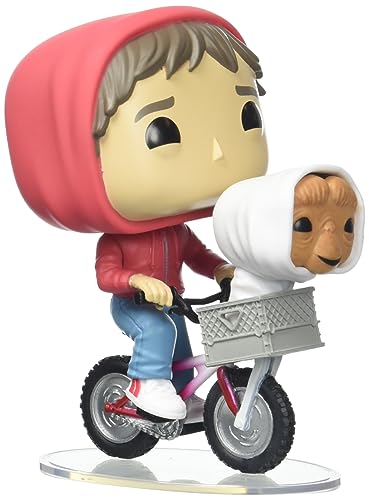 Funko Pop! Movies: Et - Elliott - Elliot With Et In Bike Basket - E.T. The Extra Terrestrial - Figura In Vinile Da Collezione - Idea Regalo - Merchand
