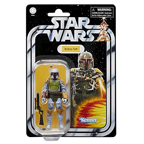 Hasbro: Figura Guerre Stellari Boba Fett Collezione Vintage – Figura Da Collezione