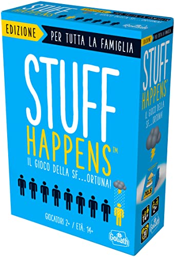 Shit Happens: Il Gioco Della Sfortuna, Gioco Divertente Per La Famiglia, Dai 13 Anni In Su, Gioco Carte, Party Game