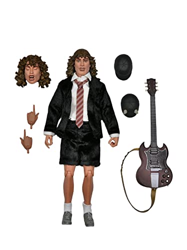 Neca Ac-Dc - Angus Young Highway To Hell - Figura Action Da Collezione - Altezza 20Cm