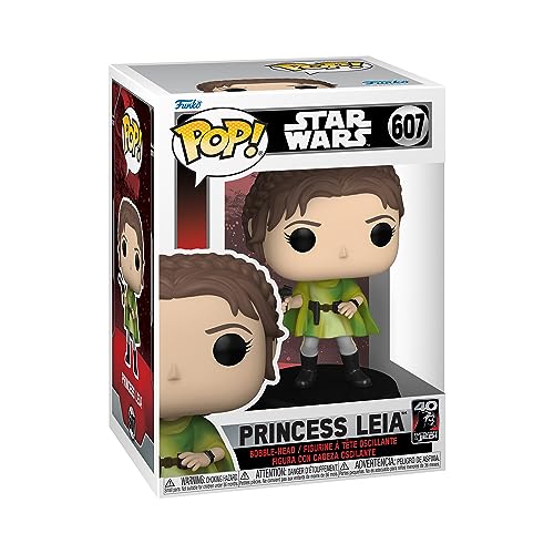 Funko Pop! Star Wars: Rotj 40Th - Leia - (Bh)- Figura In Vinile Da Collezione - Idea Regalo - Merchandising Ufficiale - Giocattoli Per Bambini E Adult