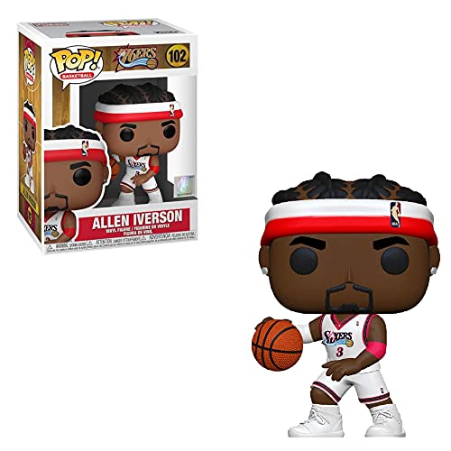 Funko Pop! Nba: Legends - Allen Iverson​​ - (Sixers Home) Vinyl - Figura In Vinile Da Collezione - Idea Regalo - Merchandising Ufficiale - Giocattoli 