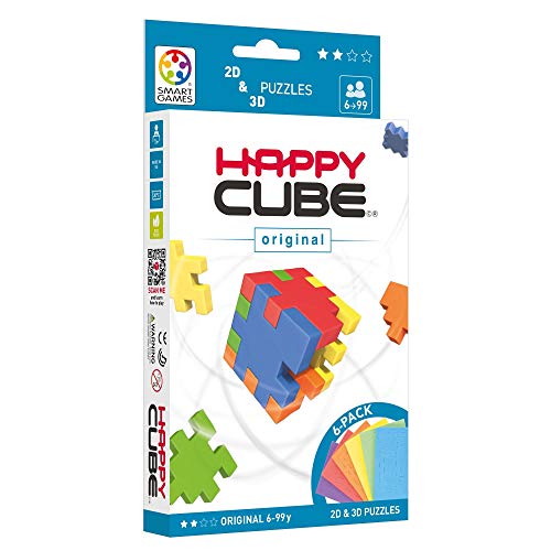 Happy Hco300 Original Cardboard Box 3D Puzzle, Pack Of 6