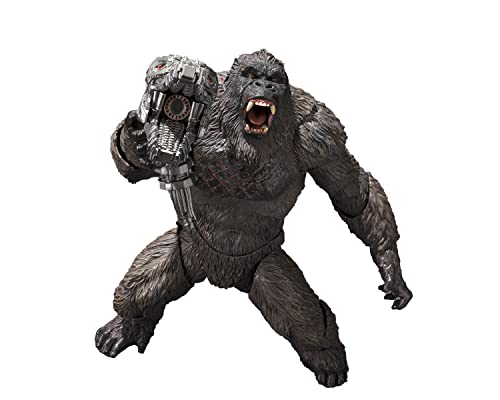 Tamashii Nations - Godzilla Vs Kong 2021 - Kong - Evento Edizione A Colori Esclusiva, Bandai Spirits S.H.Monsterarts Figura