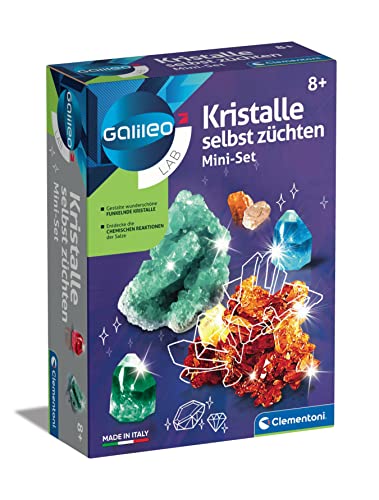 Clementoni Galileo Science Horrorlabor - Set Di Mini Giocattoli Per Bambini A Partire Dagli 8 Anni Di Età, Esperimenti Emozionanti E Divertenti Con So