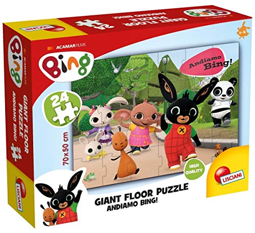 Lisciani Giochi Puzzle Bing Giant Floor 24 Andiamo, 74709