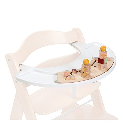 Hauck White Gioco Con Attività Di Classificazione Per Alpha+, Colore Play Sorting Set, Giraffa Bianco, 808027