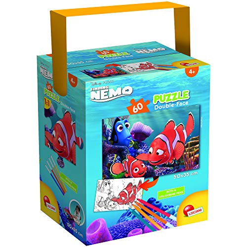 Lisciani Giochi - Disney Puzzle In A Tub Mini 60 - Nemo Puzzle Per Bambini, 86191