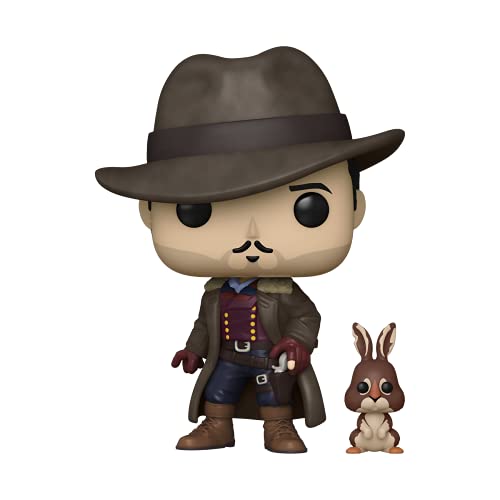 Funko Pop!&Buddy: His Dark Materials-Lee Scoresby With Hester Pop! Vinyl - Figura In Vinile Da Collezione - Idea Regalo - Merchandising Ufficiale - Gi