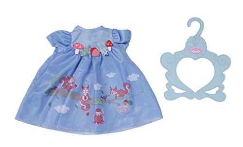 Baby Annabell Vestito Blu 709610 - Abbigliamento E Accessori Per Bambole Fino A 43 Cm - Include Vestito E Appendiabiti - Età: 3+ Anni