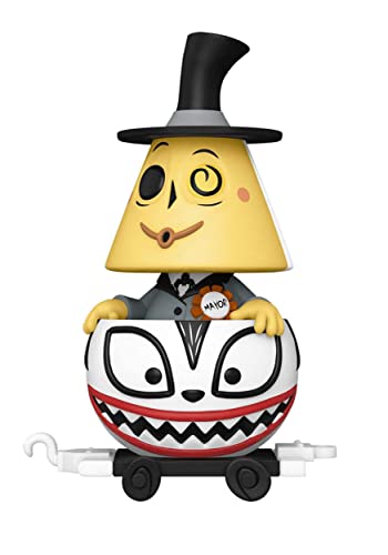 Funko Pop! Disney: Nightmare Before Christmas Train-Mayor In Ghost Cart - Disney: The Nightmare Before Christmas - Esclusiva Amazon - Figura In Vinile
