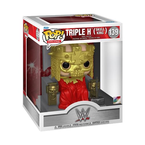 Funko Pop! Super: Triple H - (Skull King) - Wwe - Figura In Vinile Da Collezione - Idea Regalo - Merchandising Ufficiale - Giocattoli Per Bambini E Ad
