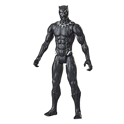 Avengers Marvel Titan Hero Series Collectible 30-Cm Black Panther Action Figure, Toy For Ages 4 And Up
