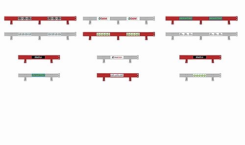 Barriere D'Urto Scalextric Con Adesivi