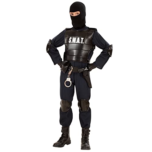 Widmann 55349 Costume Agente Swat Poliziotto 14/16 Cm 164 #5534