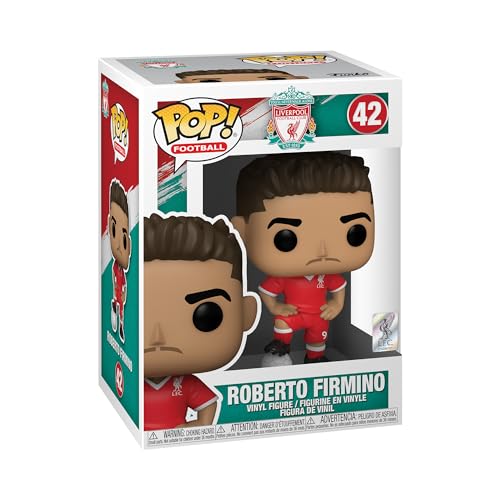 Funko Pop! Football: Liverpool - Roberto Firmino - Liverpool Fc - Figura In Vinile Da Collezione - Idea Regalo - Merchandising Ufficiale - Giocattoli